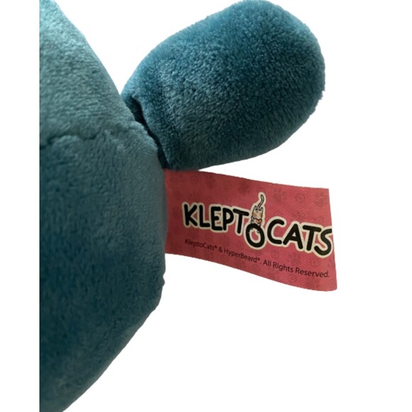 KleptoCats Oli Blue Cat 8" Plush Stuffed Animal Collectible Toy - Picture 4 of 5